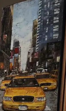 New York taxis · main room
