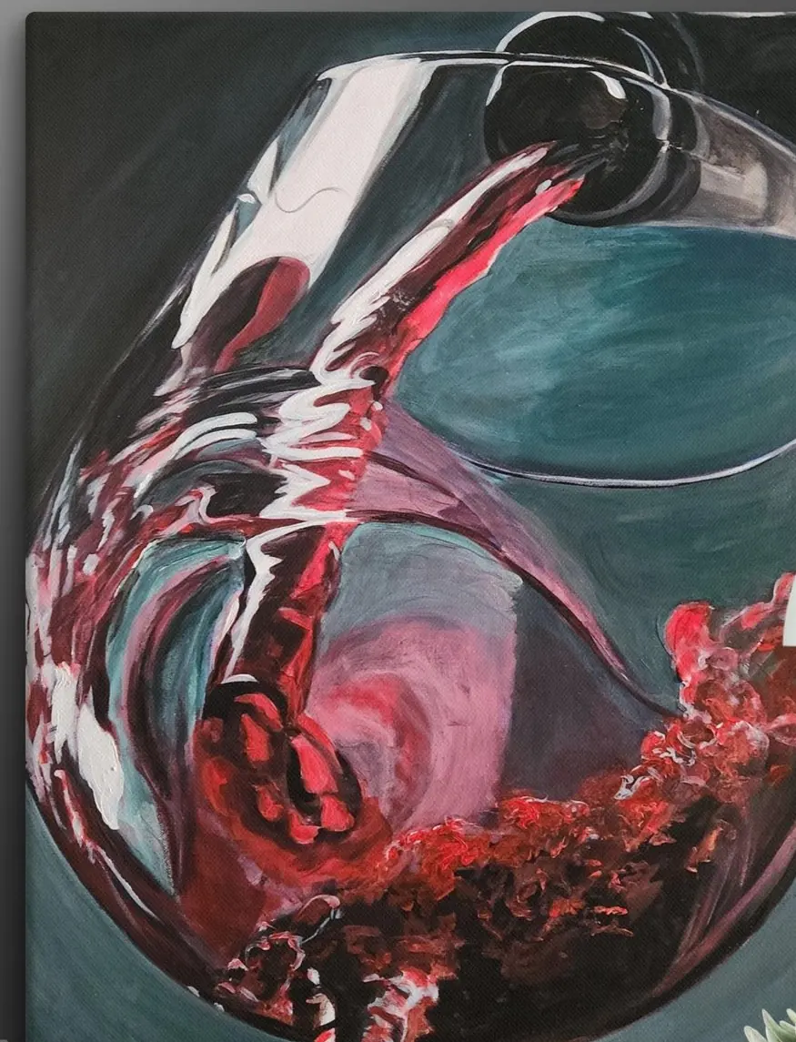 Exotic Pour — Canvas print, Anissa Mendez & Jorge Martínez