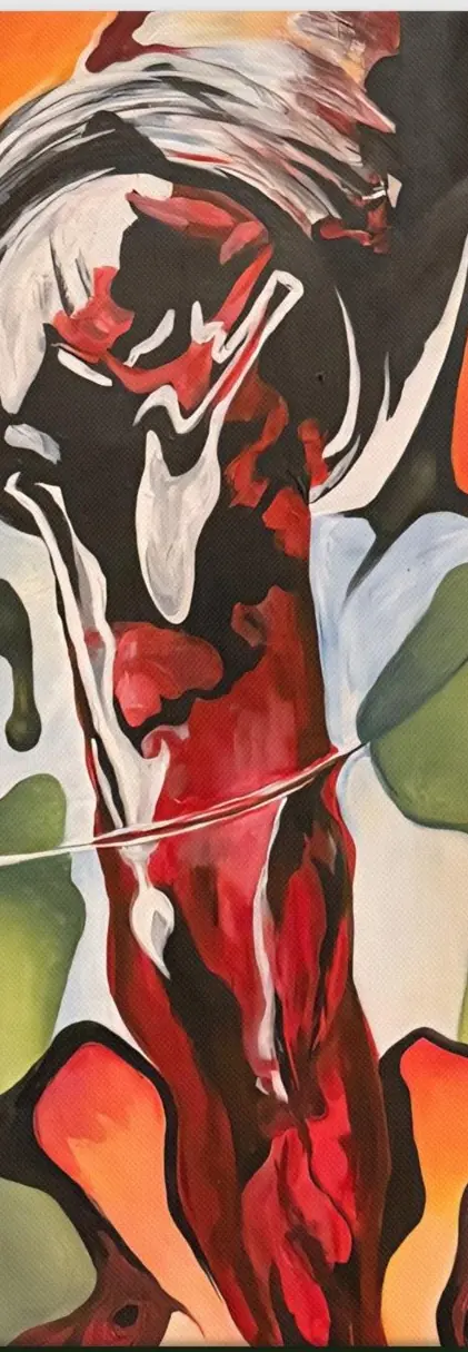 Explosive Wine Pour — Canvas print, Anissa Mendez & Jorge Martínez