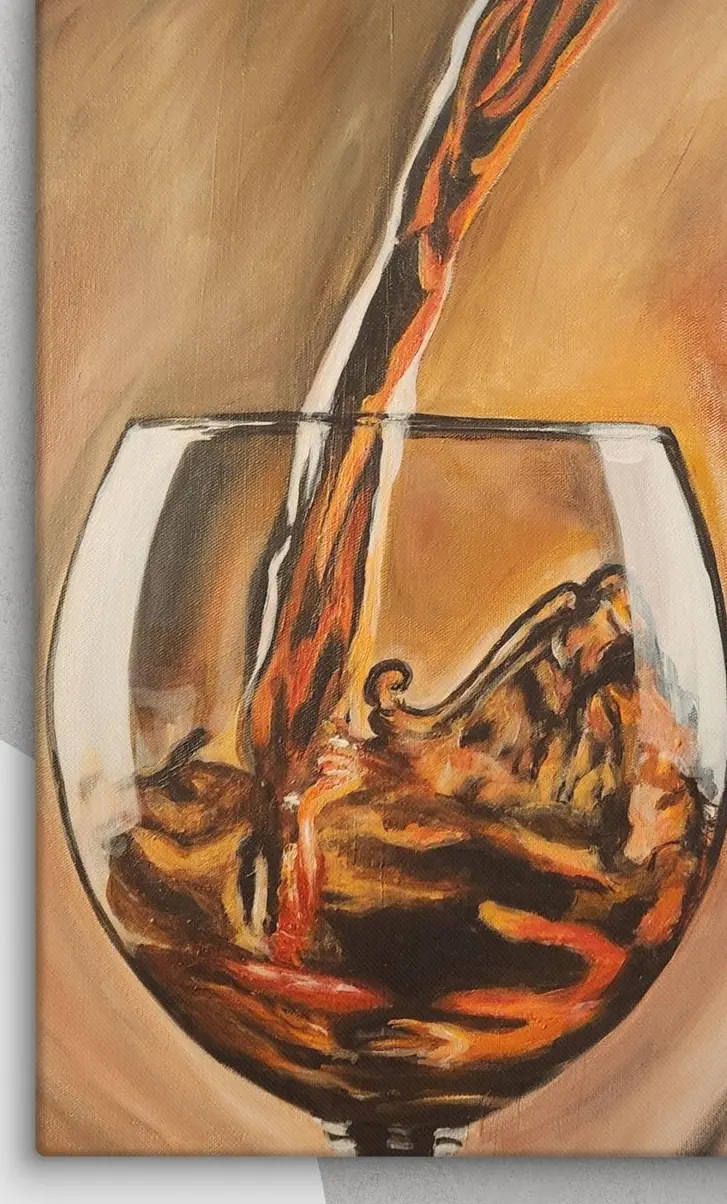 Mystic Pour — Canvas print, Anissa Mendez & Jorge Martínez