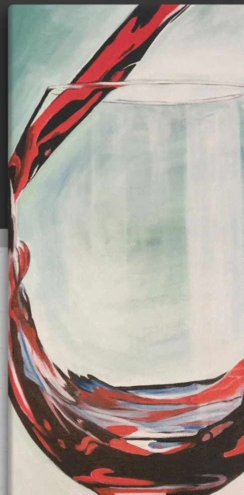Simple Pour — Canvas print, Anissa Mendez & Jorge Martínez